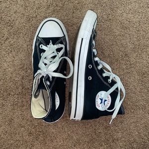 Black High Top Converse